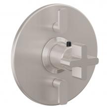 California Faucets TO-TH2L-37X-MBLK - StyleTherm® Trim Only with Dual Volume Control