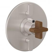 California Faucets TO-TH2L-37XT-WHT - StyleTherm® Trim Only with Dual Volume Control