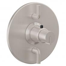 California Faucets TO-TH2L-39-PC - StyleTherm® Trim Only with Dual Volume Control