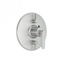 California Faucets TO-TH2L-45-MOB - StyleTherm ® Trim Only with Dual Volume Control