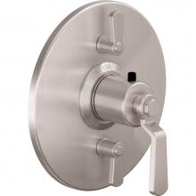 California Faucets TO-TH2L-80-BTB - StyleTherm® Trim Only with Dual Volume Control