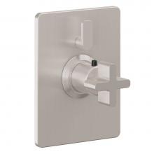 California Faucets TO-THC1L-37X-PC - StyleTherm® Trim Only With Single Volume Control