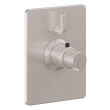 California Faucets TO-THC1L-39R-PC - StyleTherm® Trim Only With Single Volume Control