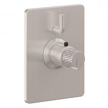 California Faucets TO-THC1L-39RI-PC - StyleTherm® Trim Only With Single Volume Control