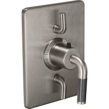 California Faucets TO-THC2L-30F-SBZ - StyleTherm® Trim Only with Dual Volume Control