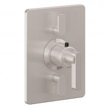 California Faucets TO-THC2L-37-PC - StyleTherm® Trim Only with Dual Volume Control