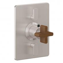 California Faucets TO-THC2L-37XT-PC - StyleTherm® Trim Only with Dual Volume Control
