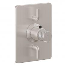 California Faucets TO-THC2L-39P-PC - StyleTherm® Trim Only with Dual Volume Control