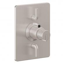 California Faucets TO-THC2L-39R-PC - StyleTherm® Trim Only with Dual Volume Control