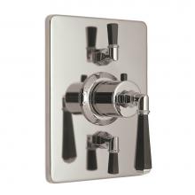 California Faucets TO-THC2L-46-ADC-PC - StyleTherm® Trim Only with Dual Volume Control