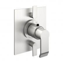 California Faucets TO-THF2L-E5-RBZ - StyleTherm ® Trim Only with Dual Volume Control