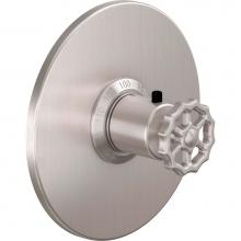 California Faucets TO-THN-80W-PC - StyleTherm® 3/4'' Thermostatic Trim Only