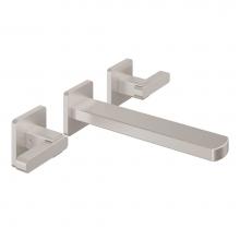 California Faucets TO-V3702-7-PC - Two Handle Lavatory Wall Faucet Trim Only