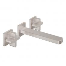 California Faucets TO-V3702X-7-PC - Two Handle Lavatory Wall Faucet Trim Only
