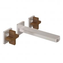 California Faucets TO-V3702XT-7-PC - Two Handle Lavatory Wall Faucet Trim Only