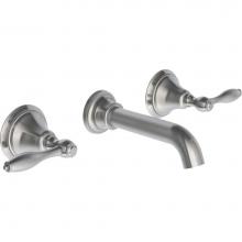 California Faucets TO-V6402-7-PC - Two Handle Lavatory Wall Faucet Trim Only