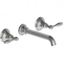 California Faucets TO-V6402-9-PC - Two Handle Lavatory Wall Faucet Trim Only