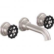 California Faucets TO-V8002WB-7-PC - Two Handle Lavatory Wall Faucet Trim Only