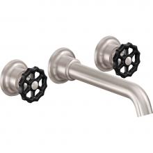 California Faucets TO-V8002WB-9-PC - Two Handle Lavatory Wall Faucet Trim Only