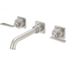 California Faucets TO-V8502-9-PC - Two Handle Lavatory Wall Faucet Trim Only