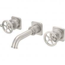 California Faucets TO-V8502W-7-PC - Two Handle Lavatory Wall Faucet Trim Only