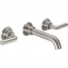 California Faucets TO-V3002-7-PC - Two Handle Lavatory Wall Faucet Trim Only