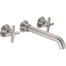 California Faucets TO-V3002X-9-PC - Two Handle Lavatory Wall Faucet Trim Only