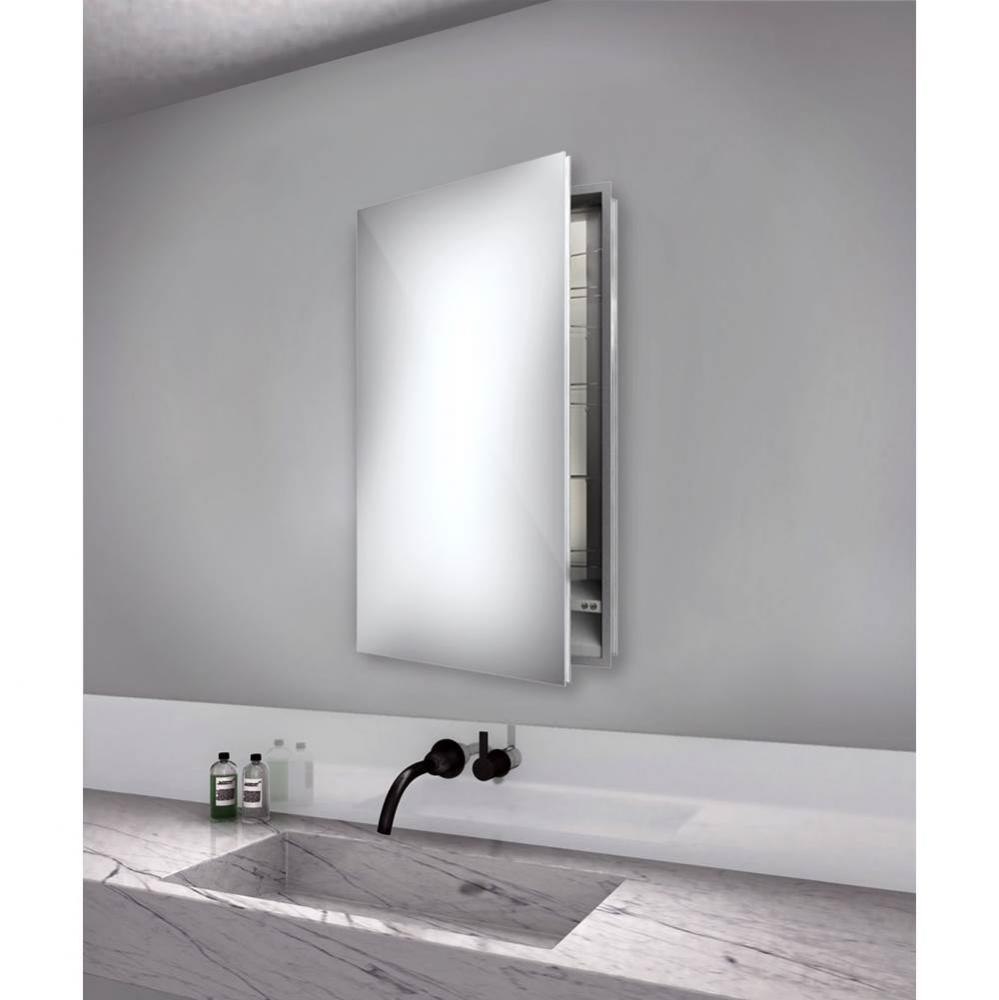 Simplicity 23.25w x 40h  Mirrored Cabinet - Left hinged