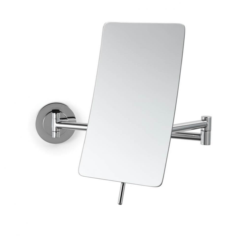 Contour Wall Mounted Makeup Mirror in Polished Chrome Finish