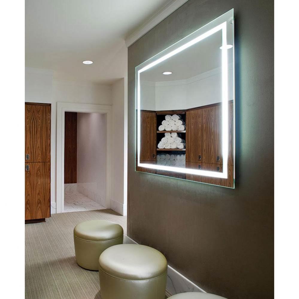 Integrity 60w x 36h Lighted Mirror with Ava