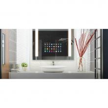 Electric Mirror FUS-156-AV-3636 - Fusion 36x36 Lighted Mirror TV with 15'' TV