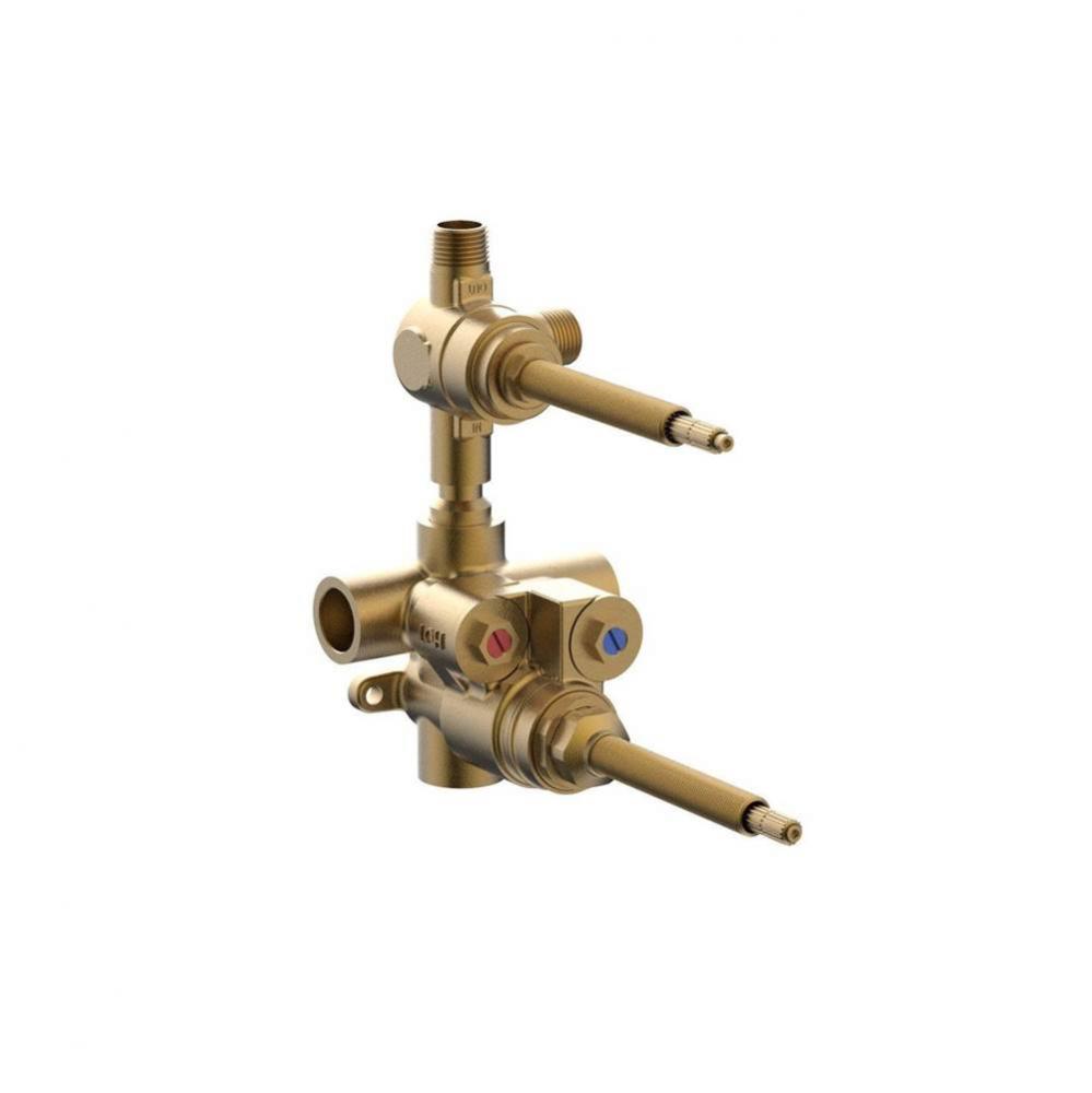 3/4'' Thermostatic Valve with 2 Way Diverter (SHARED)
