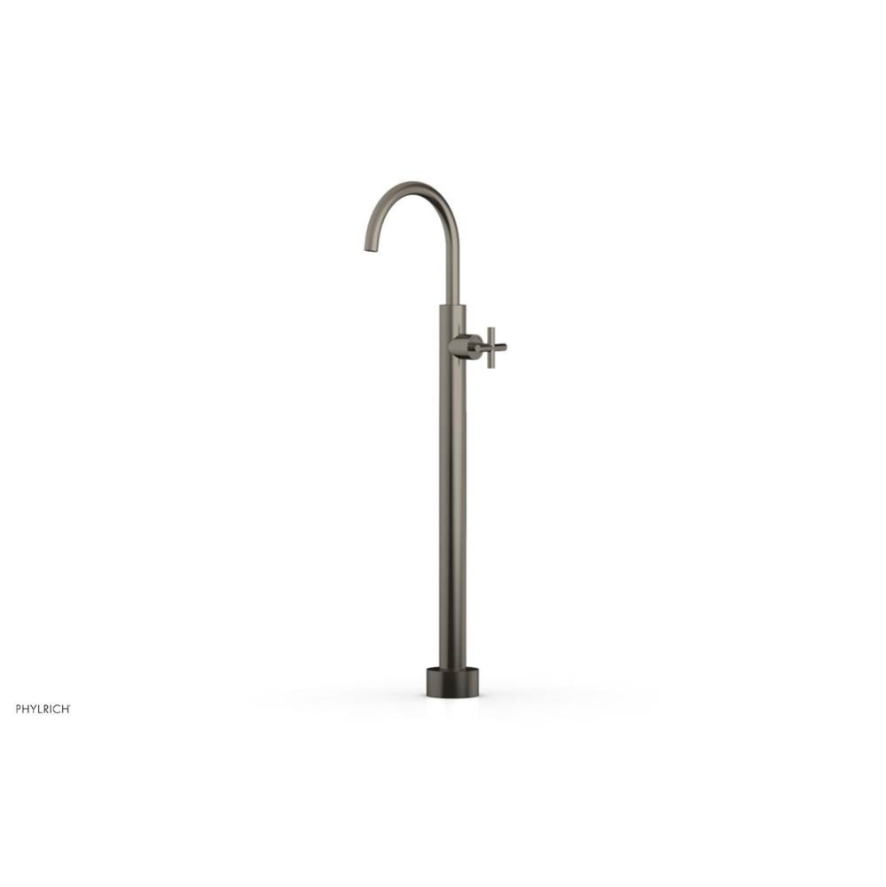 Floor Mounted Tub Filler Cross Hdl-Tall