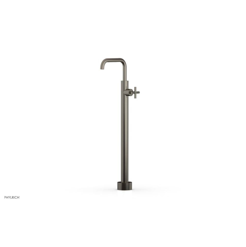 Floor Mounted Tub Filler Cross Hdl-Tall
