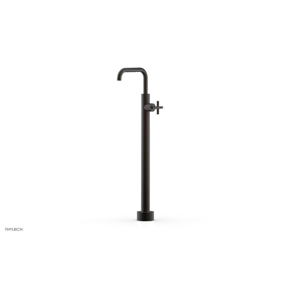 Floor Mounted Tub Filler Cross Hdl-Tall