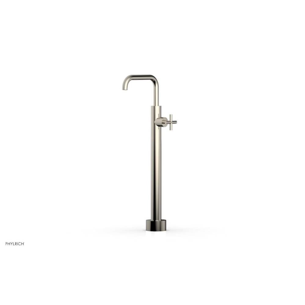 Floor Mounted Tub Filler Cross Hdl-Short