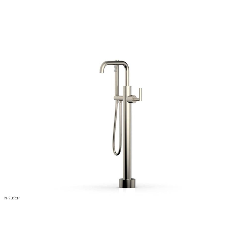 Floor Mounted Tub Filler Lever Hdl W/Handshwr-Short
