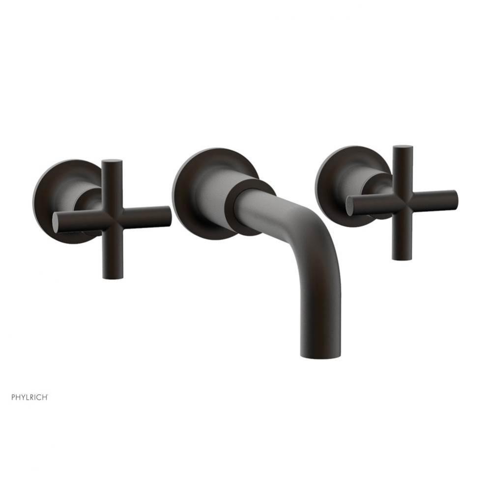 Wall Lav Set Cross Handle