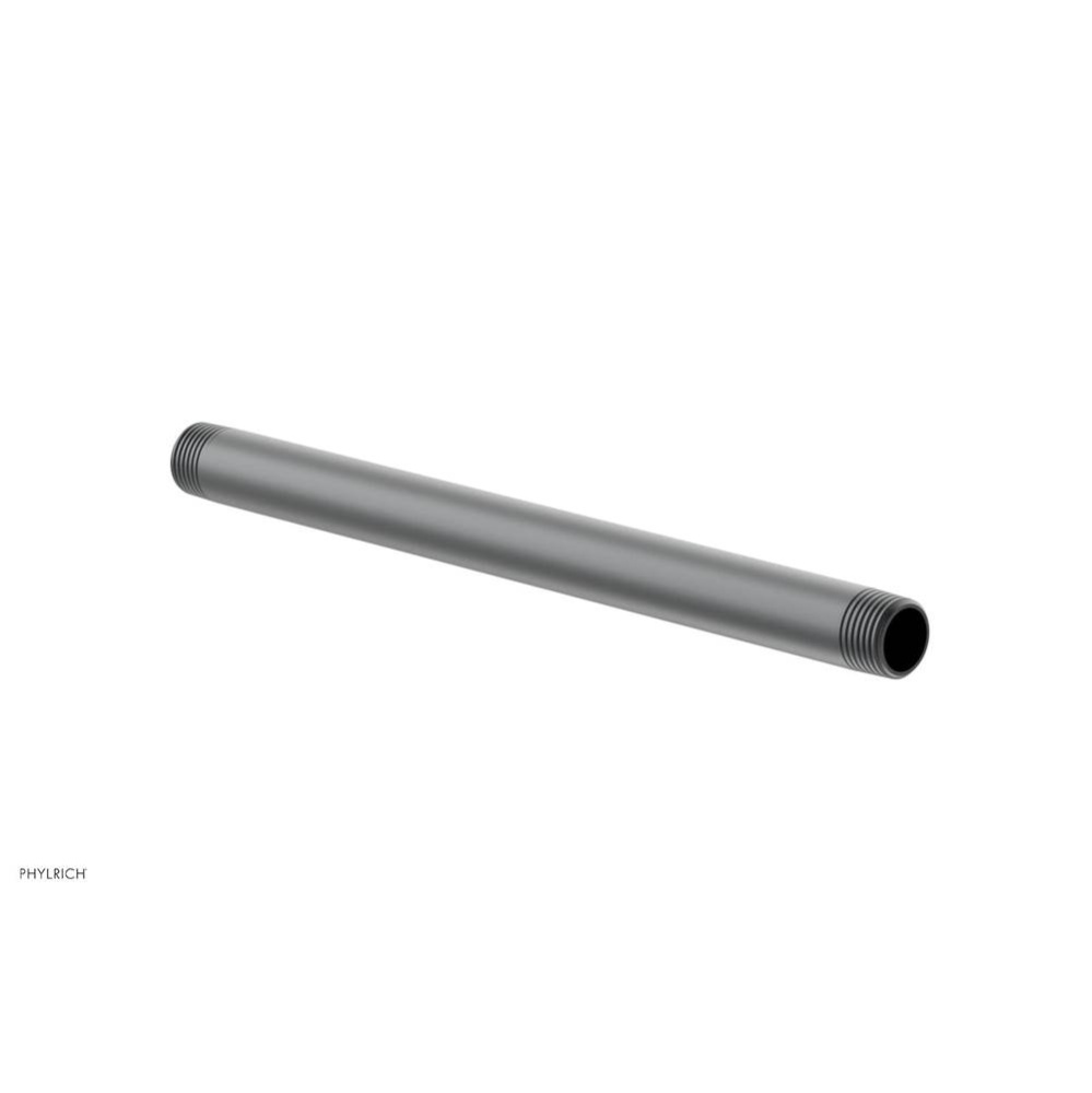Gunmetal Gray 10'' Straight Shower Arm