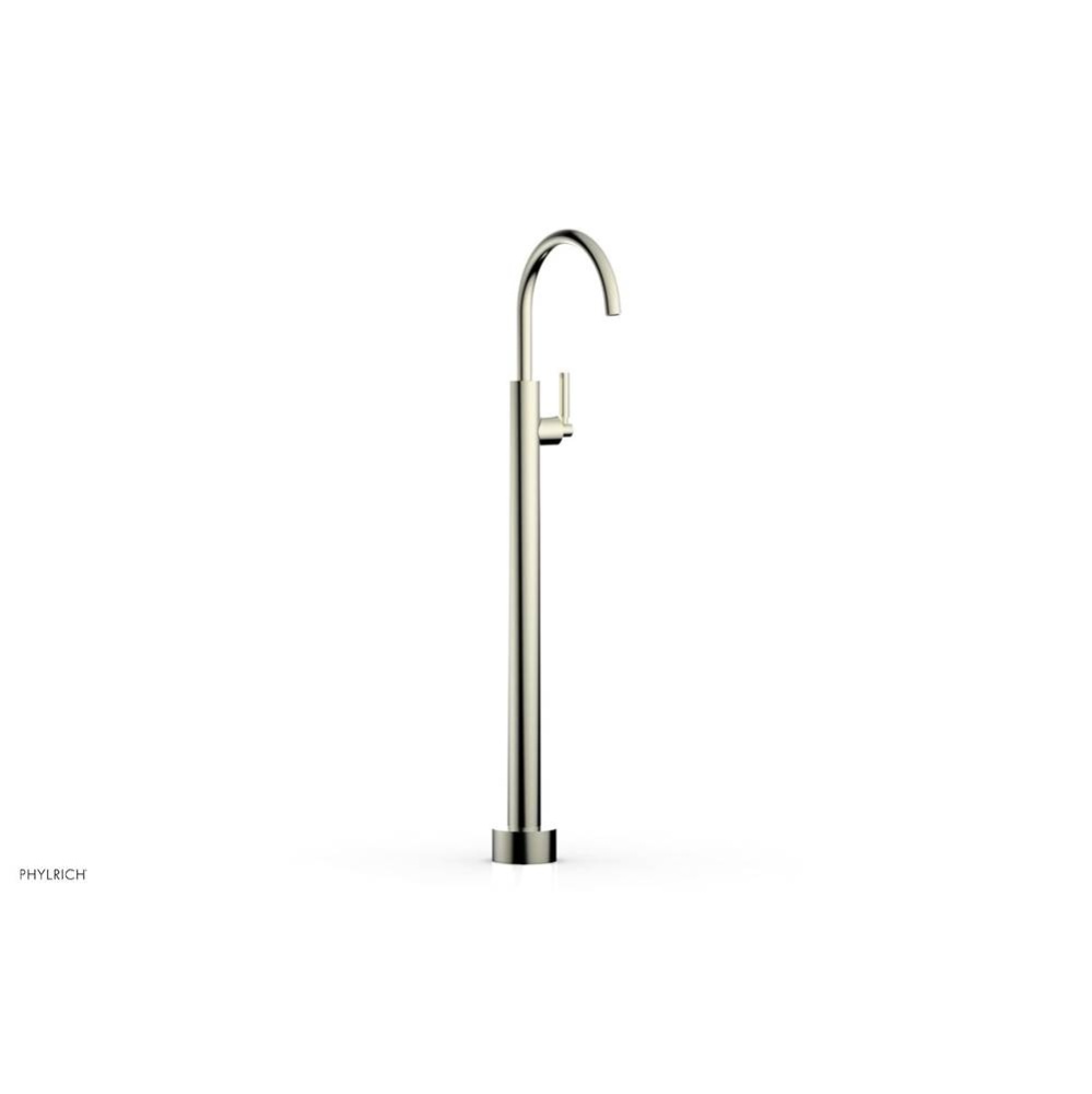 Floor Mounted Tub Filler Lever Tubular-Tall