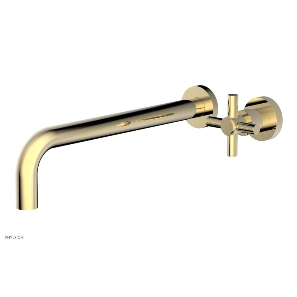 12'' Single Handle Lav Set Tubular Cross