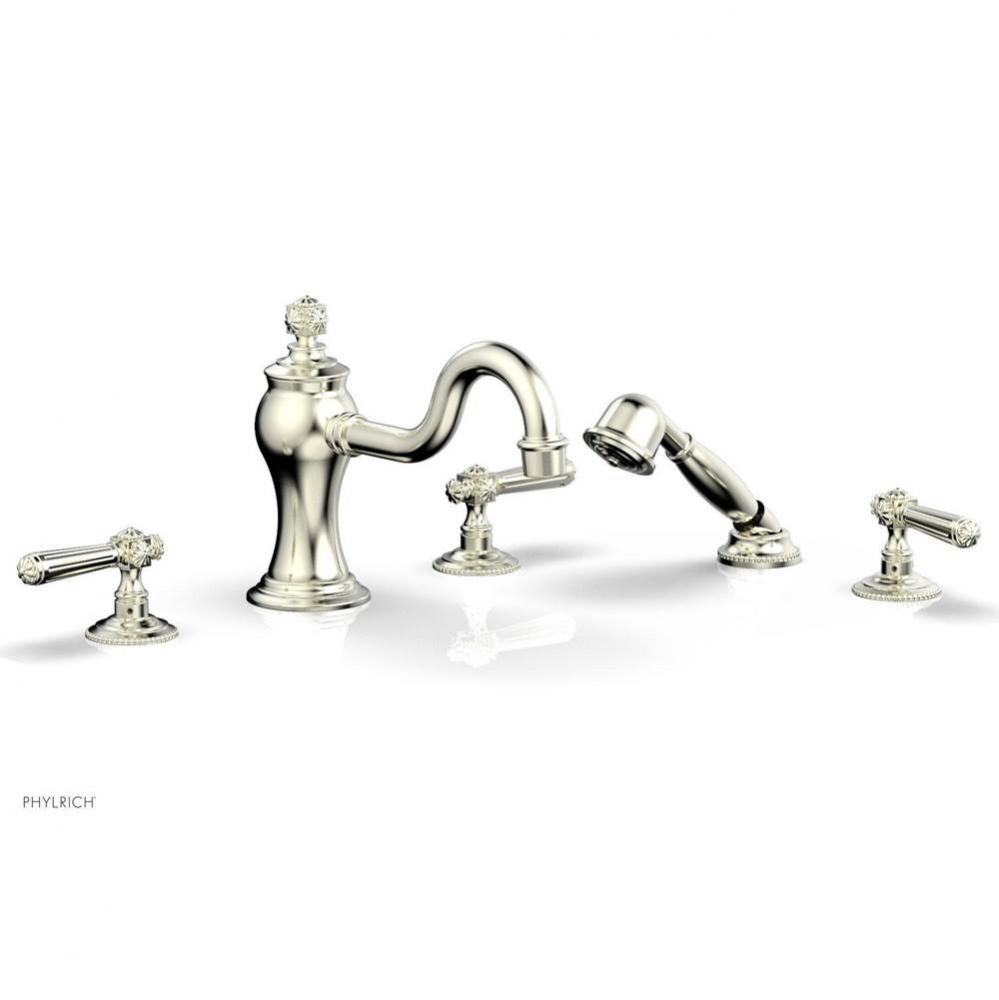 MARVELLE Deck Tub Set with Hand Shower - Lever Handles 162-49