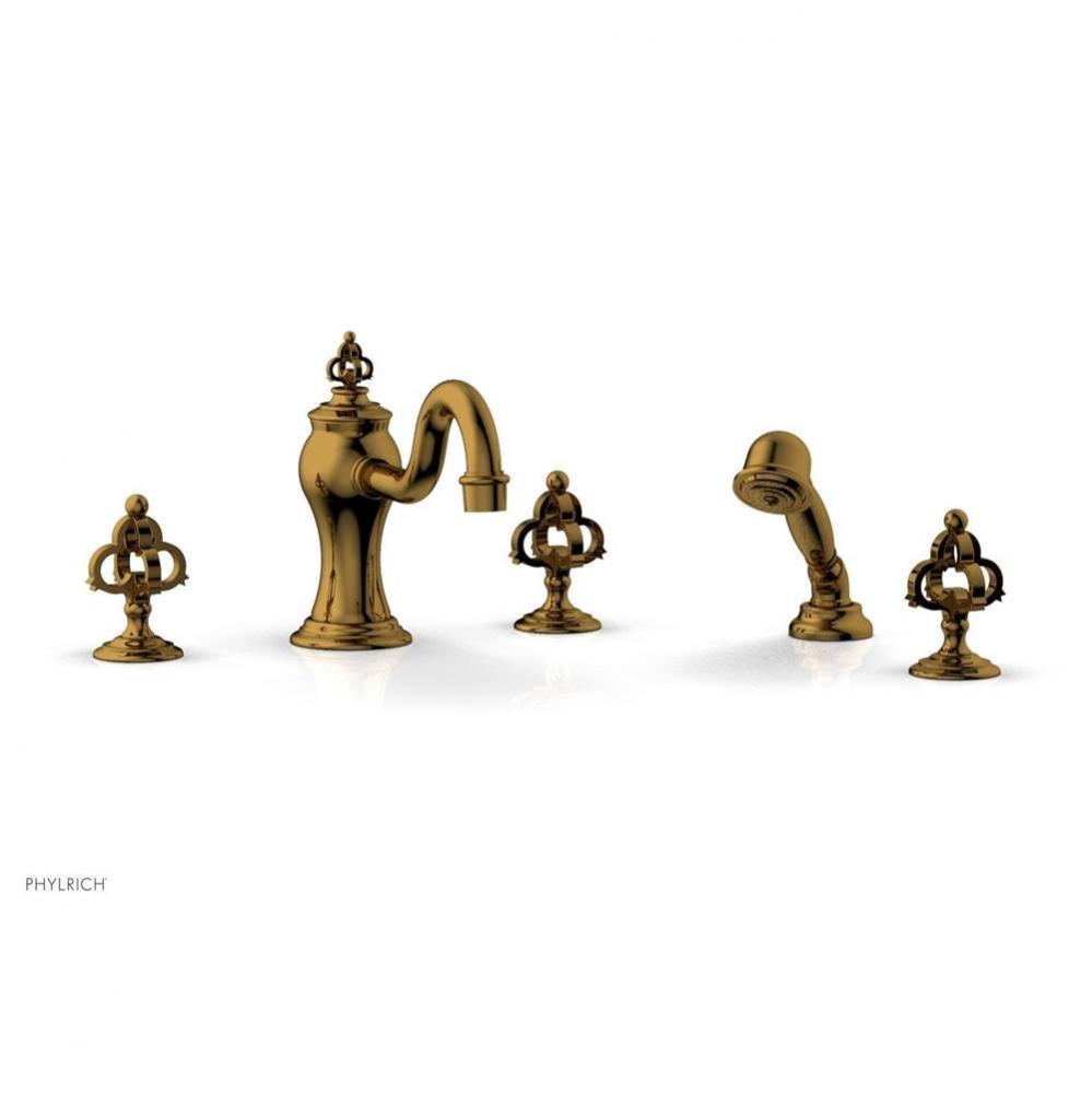 COURONNE Deck Tub Set with Hand Shower 163-48