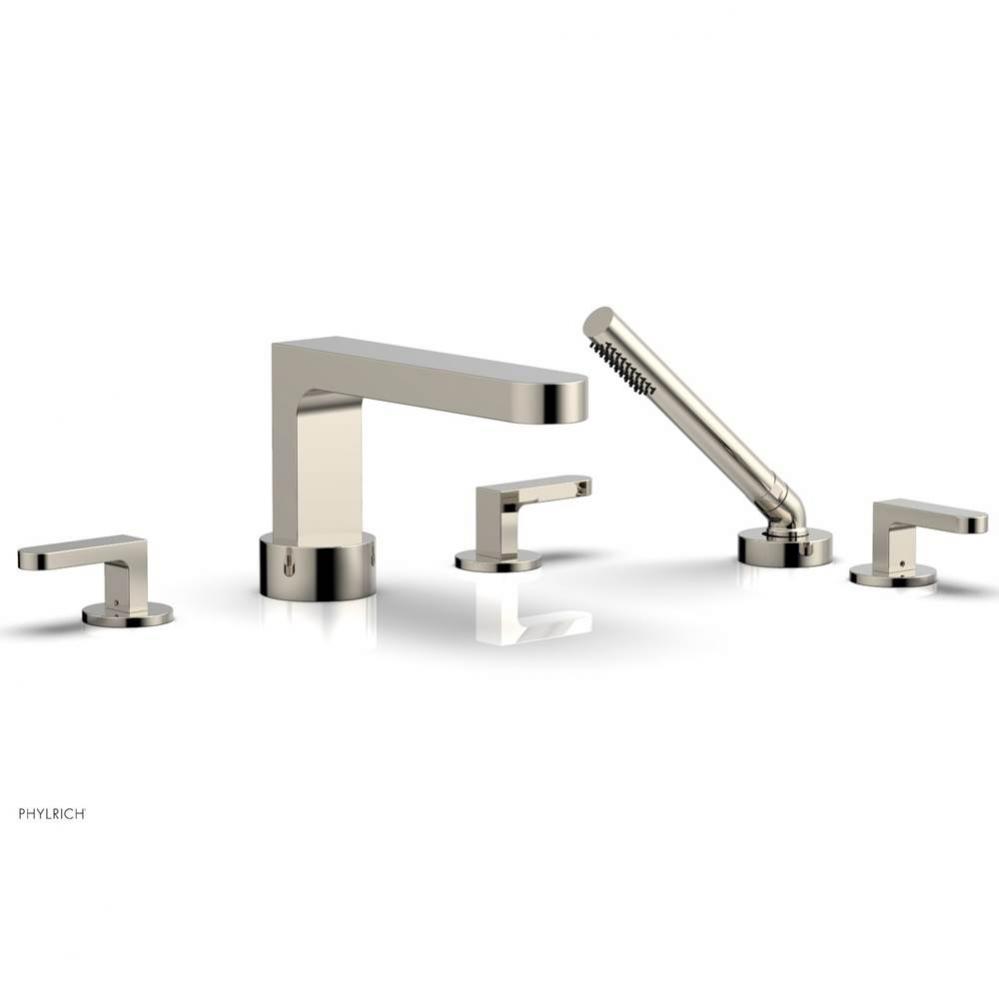 Deck Tub Set Rond W/ Hs, Lever Handle