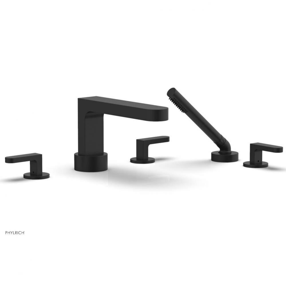 Deck Tub Set Rond W/ Hs, Lever Handle