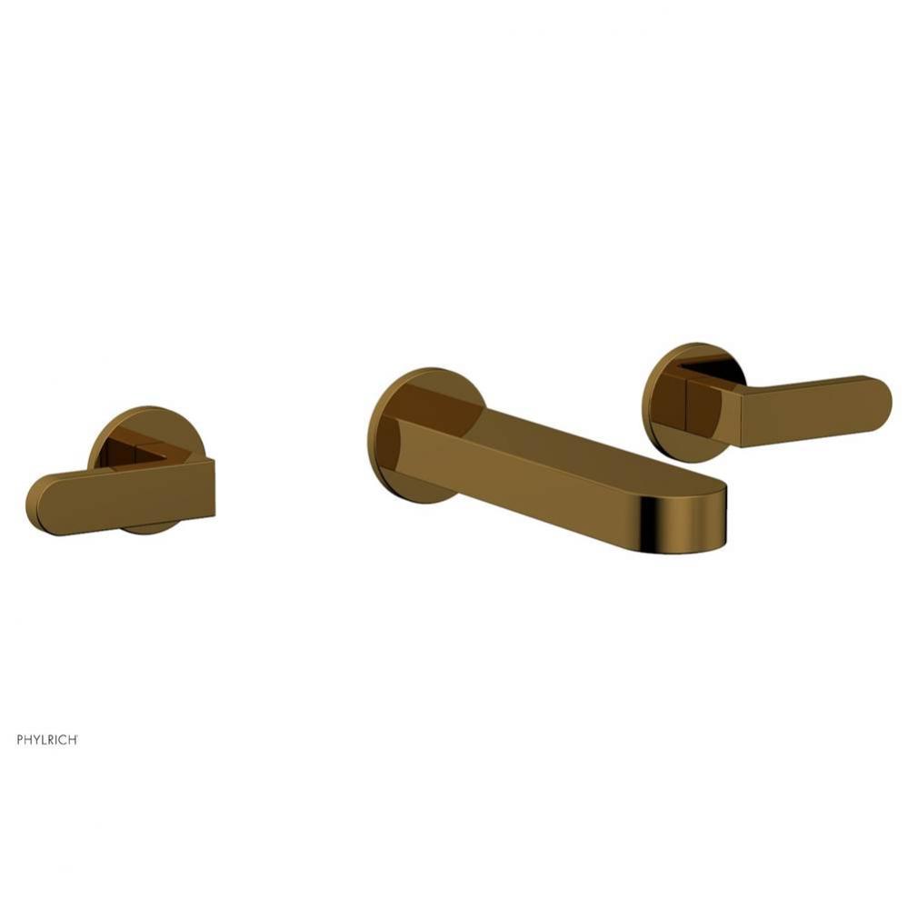 Wall Tub Set Rond, Lever Handle