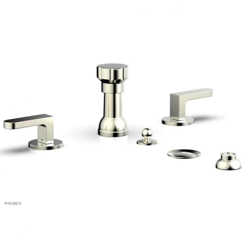 Four Hole Bidet Set Rond, Lever Handle