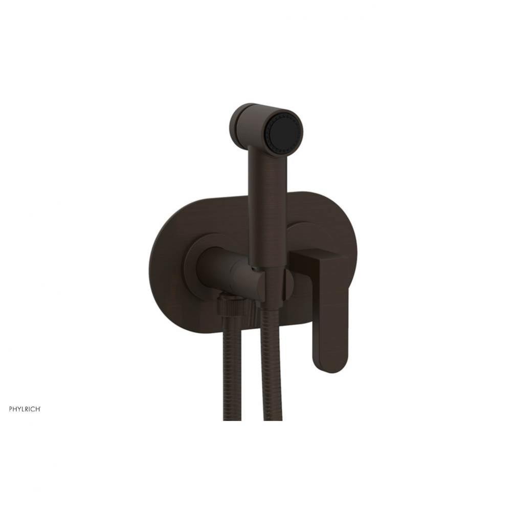 Wall Mounted Bidet Set Rond, Lever Hdl