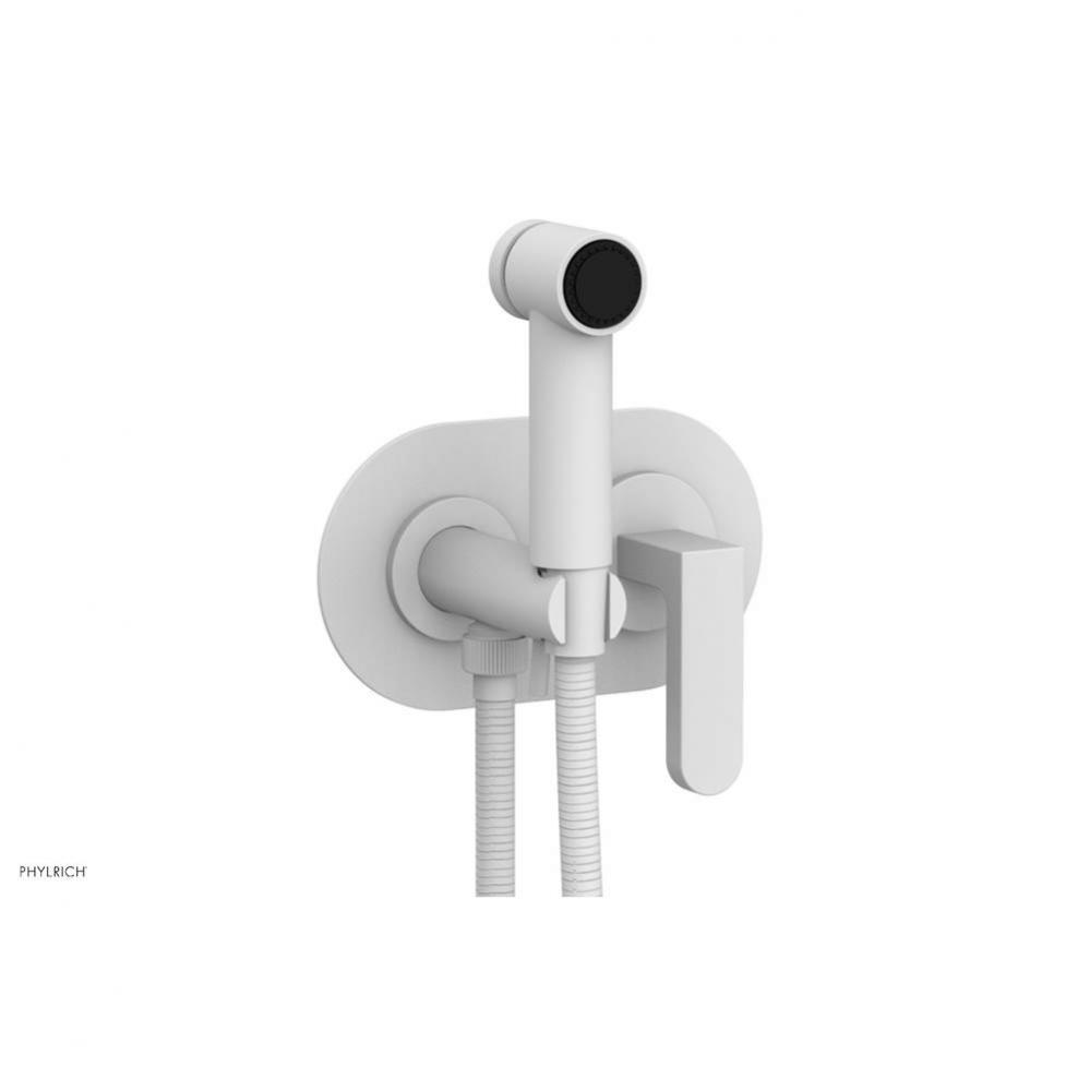 Wall Mounted Bidet Set Rond, Lever Hdl