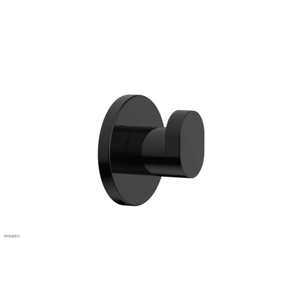 ROND Robe Hook in Gloss Black
